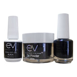 3in1 Gel + Dip Powder + Nail Polish matching set - BLACK